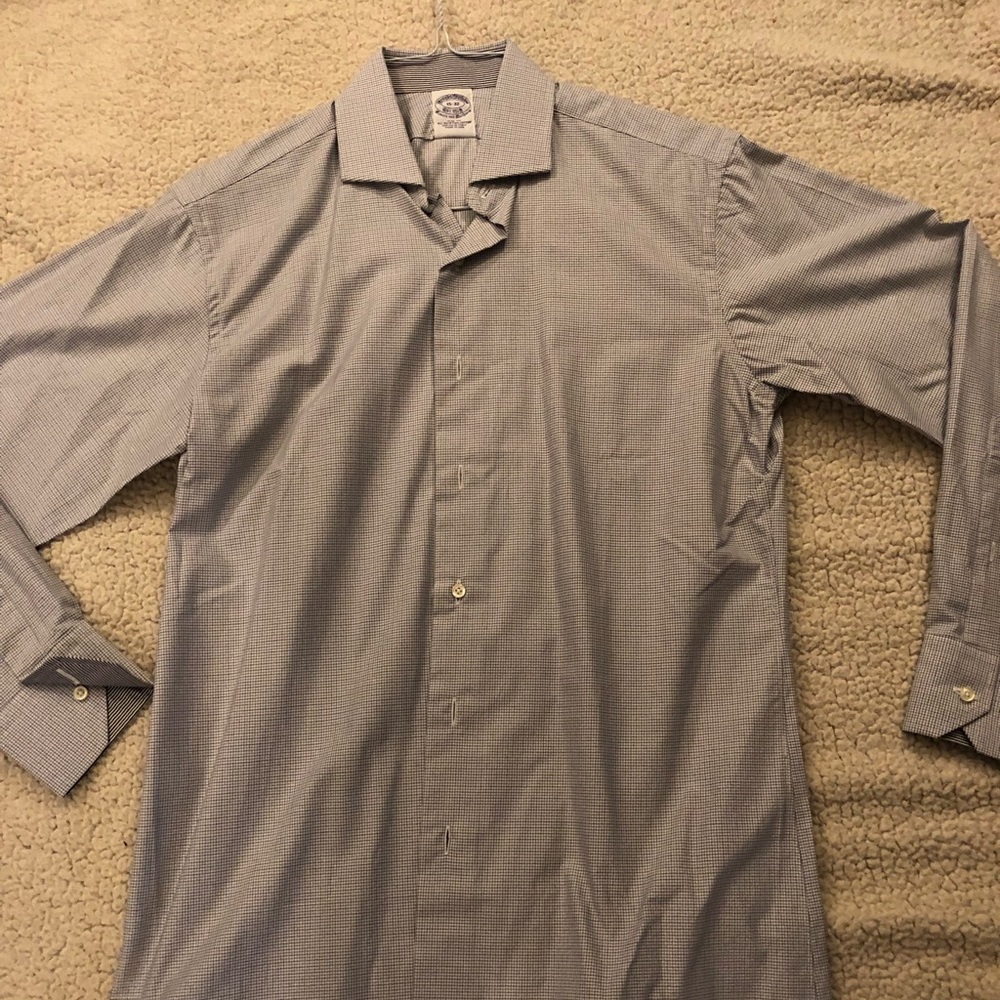 Pair of Brooks Brothers luxury dress shirts